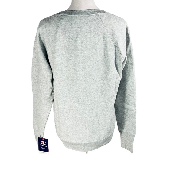 Champion  Powerblend Classic sweatshirt grey crewneck Style GF567 Size M - Picture 5 of 15